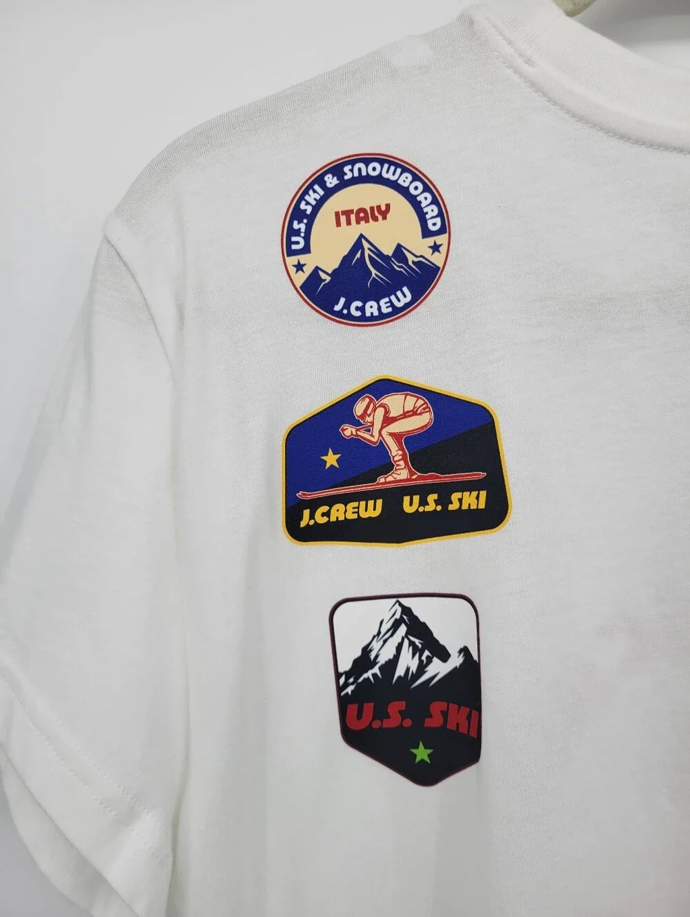 J Crew U.S. Ski & Snowboard by J.Crew classic-fit graphic T-shirt in vintage Tee